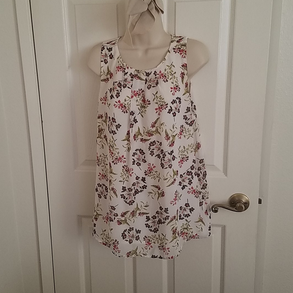 Ann Taylor sleeveless blouse